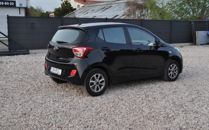 Hyundai i10 cena 25000 przebieg: 156200, rok produkcji 2014 z Głuszyca małe 352